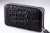 Клатч из кожи крокодила с боковой ручкой 21x11,5 см